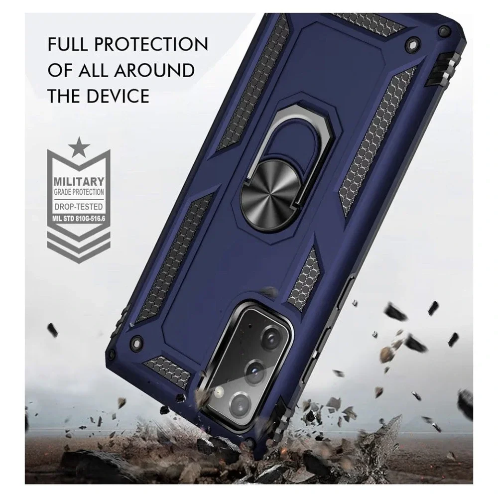 📱 Samsung Galaxy Note 20 Military-Grade Case – Blue‎